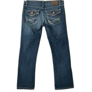 Buckle BKE Jeans Sabrina Capri Flap Pockets 27